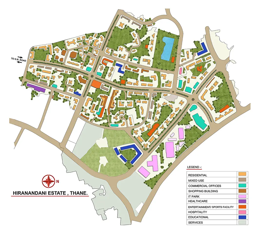 Hiranandani Estate master plan